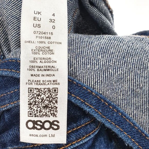 ASOS Design 'Original' Denim Overalls - Picture 7 of 9